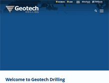 Tablet Screenshot of geotechdrilling.com